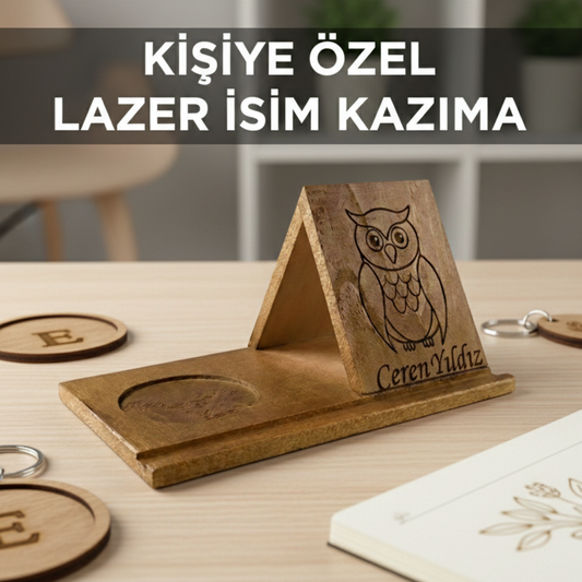 Palinu Üzerine Kişiye Özel Lazer İsim Kazıma