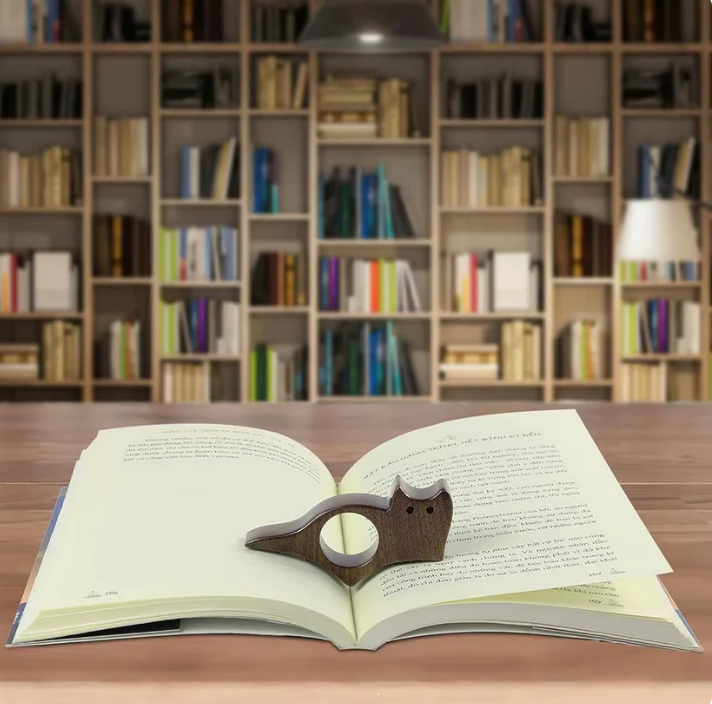 Palinu Sevimli Kedi Kitap okuma ayracı